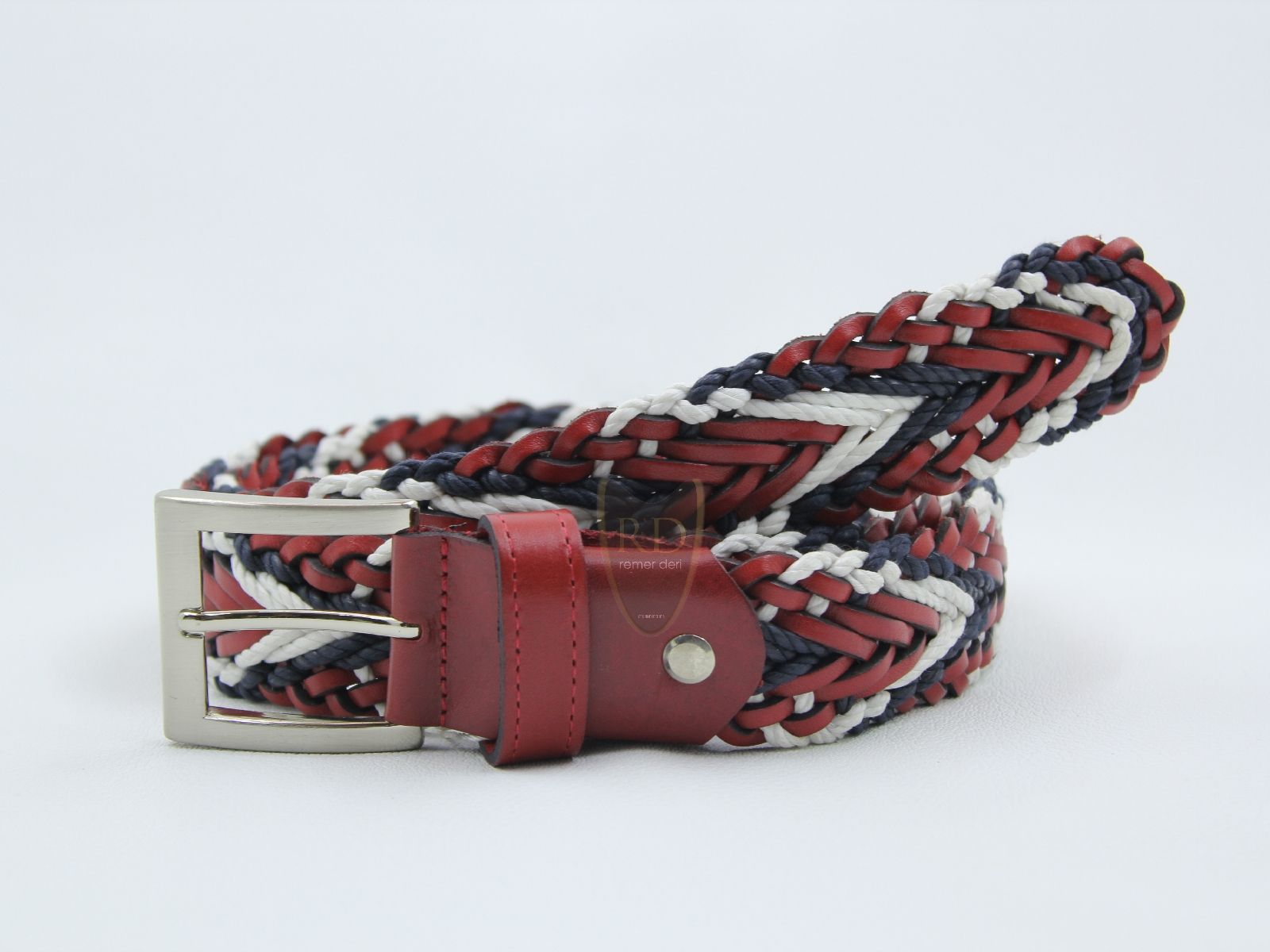 braided leather belts