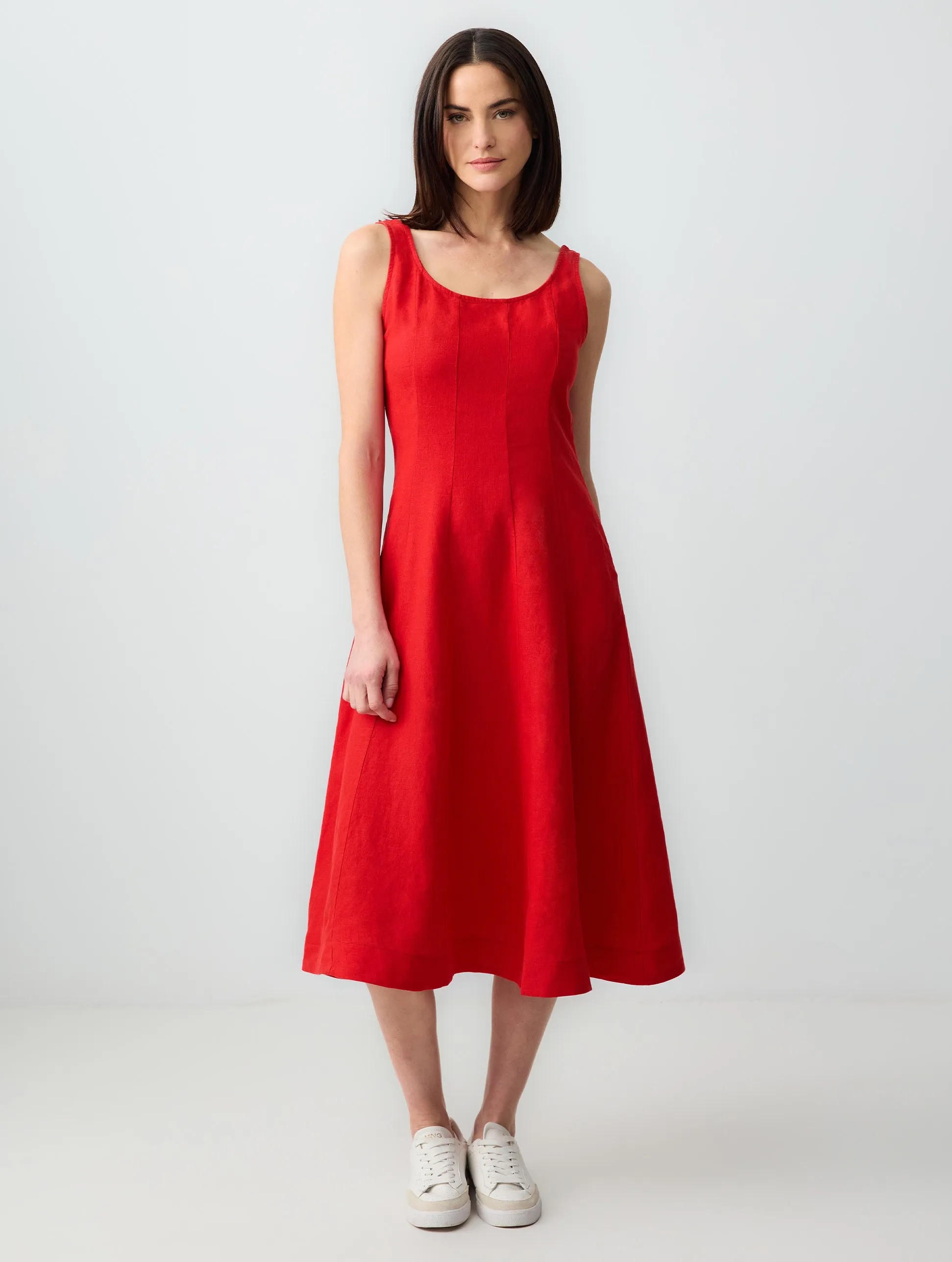 Red dress for occasions