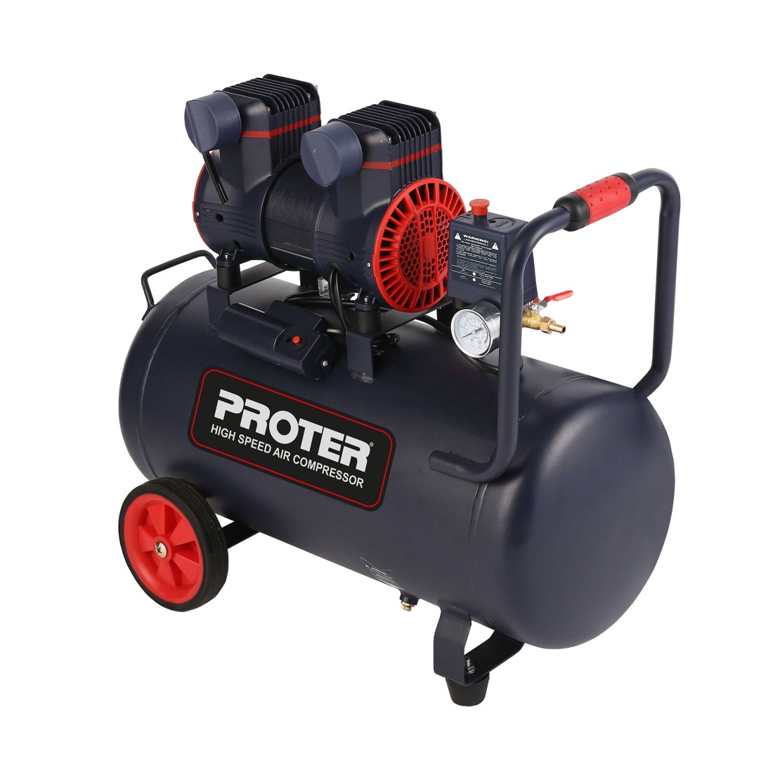 50 L 2 HP High-Speed & Oil-Free Air Compressor