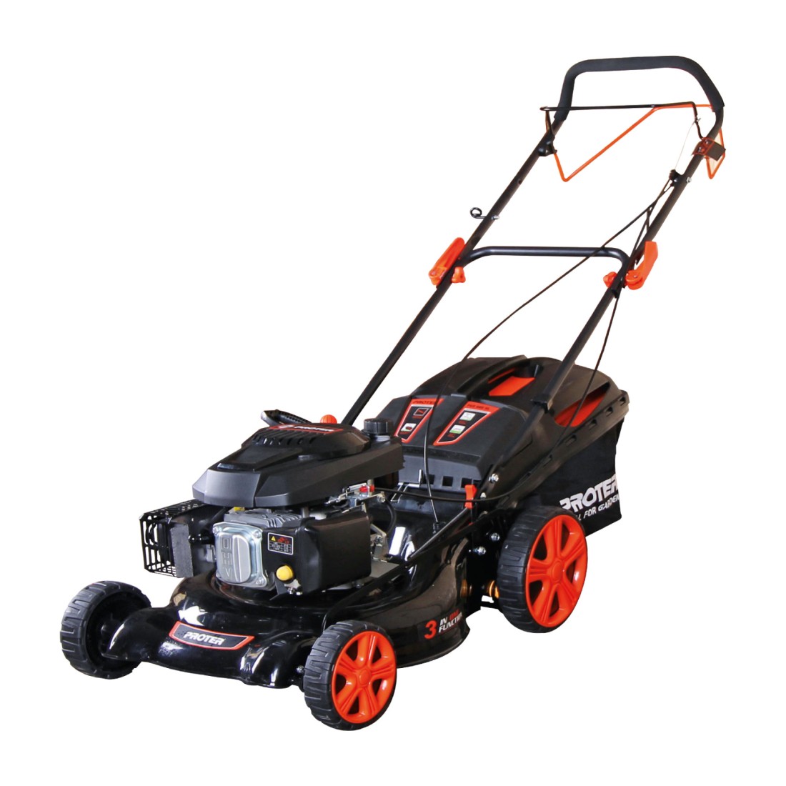 Gasoline Lawn Mower with Gear Transmission