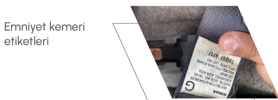 Seat Belt Tags