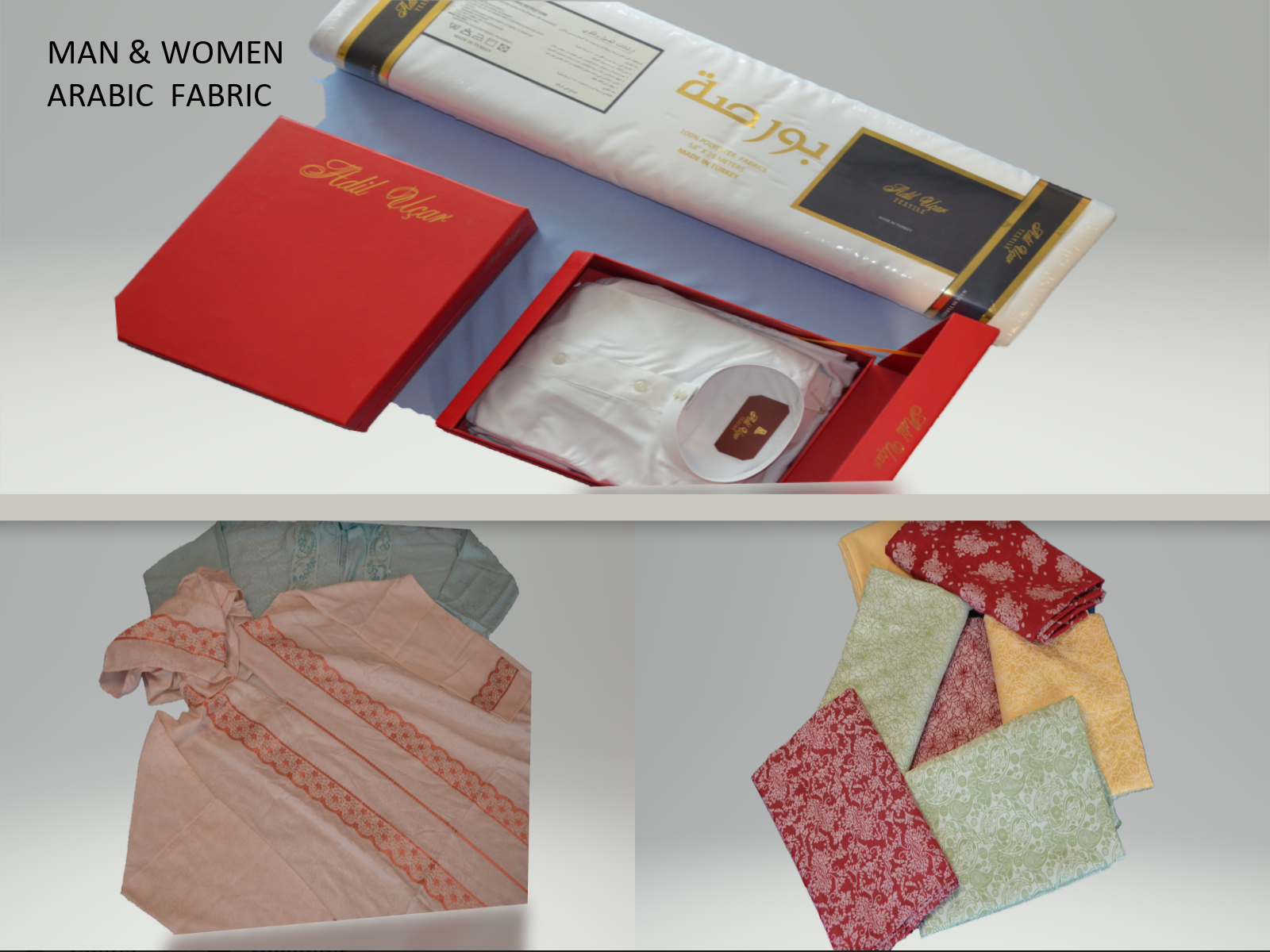 man&women Arabic fabric