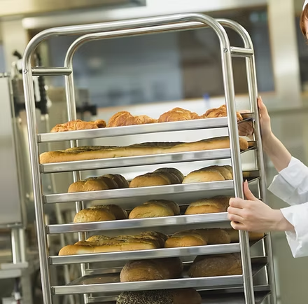 Oven and Tray Transport Carts – Almetal