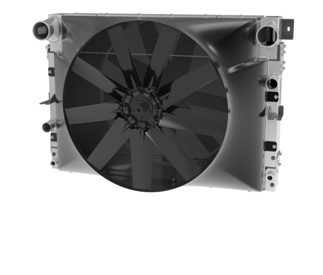 Bar-Plate and Tube-Fin Type Radiator