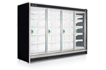 Maraca Vertical Glass Display Unit