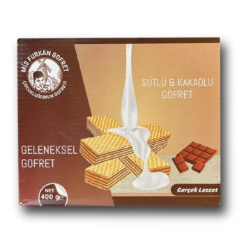 Milk and Cocoa Wafer 400g