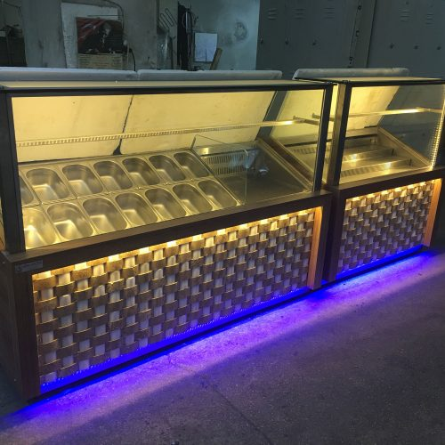 Waffle & Salad Display Cabinets Section