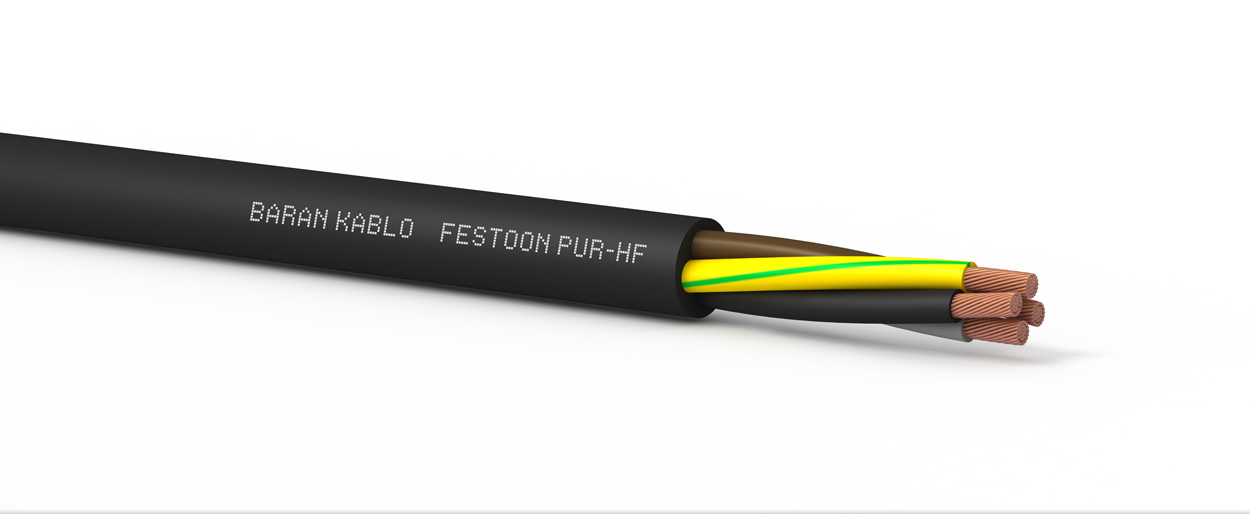 Festoon PUR-HF Crane Cable