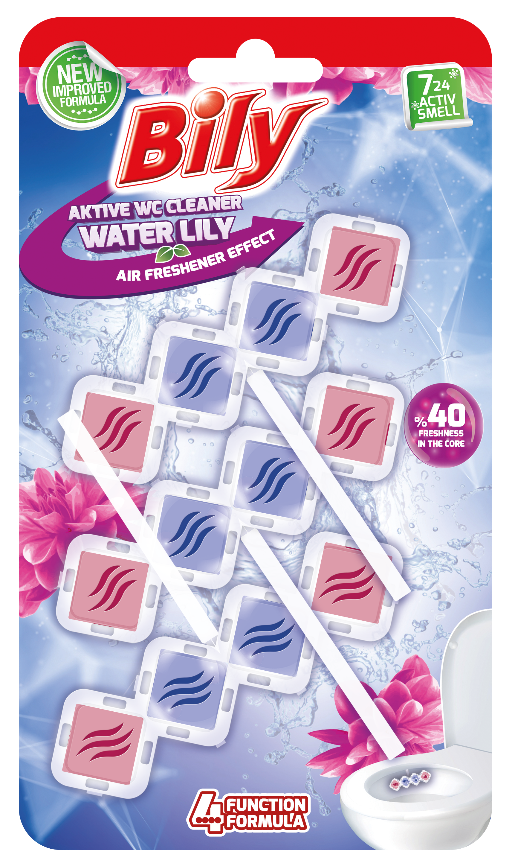 toilet block for effective cleaning and freshening of your toilet