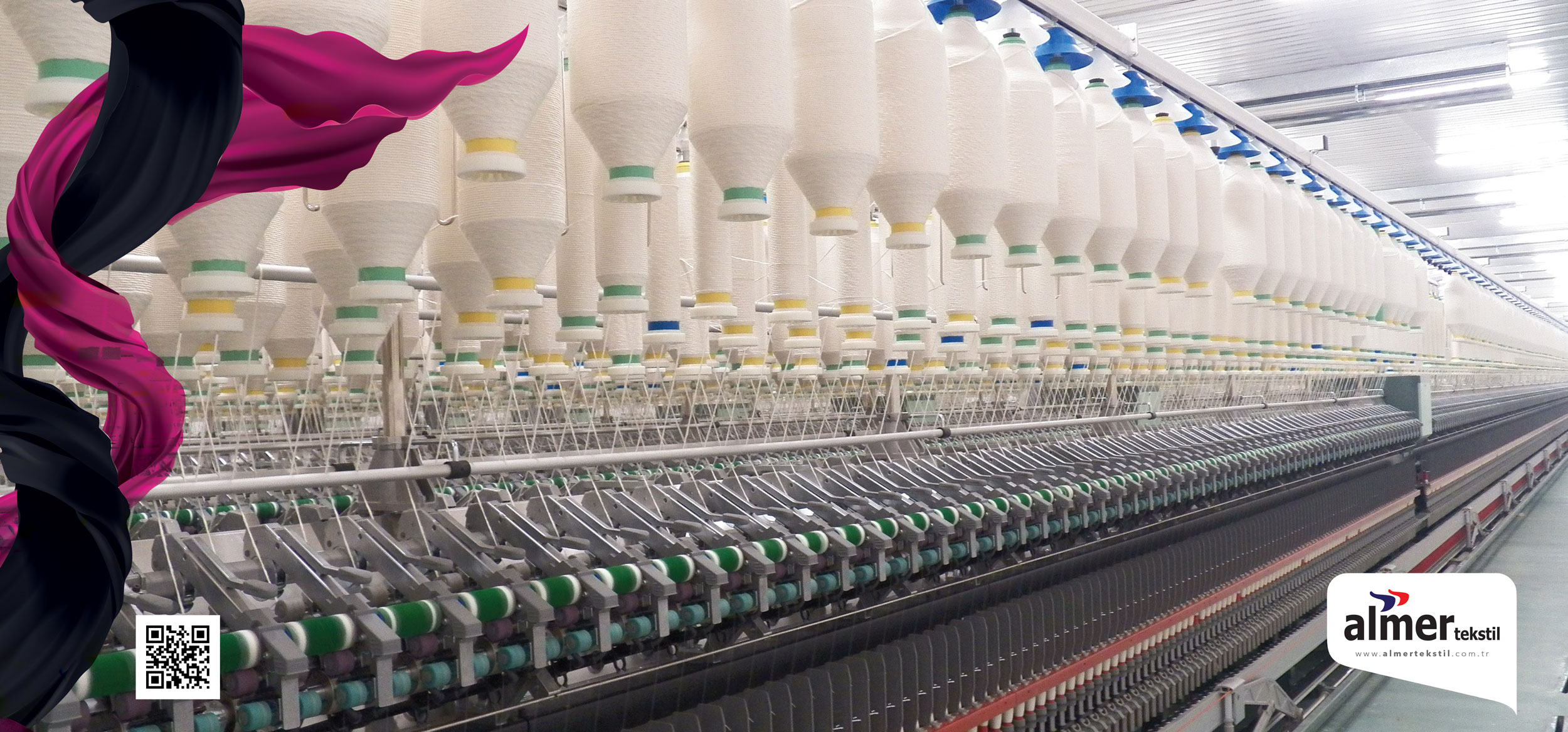 Core Spun Cotton Yarns with Lycra