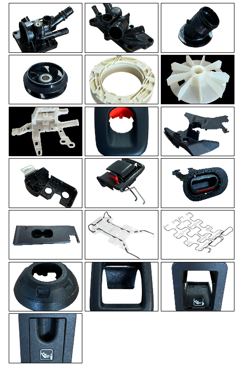 Plastic Automotive Components and Functional Parts