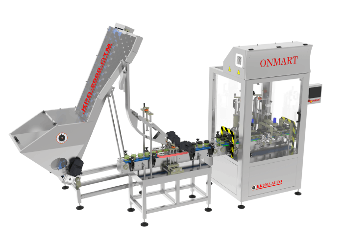 Cap Closing Machines – Onmart Makine