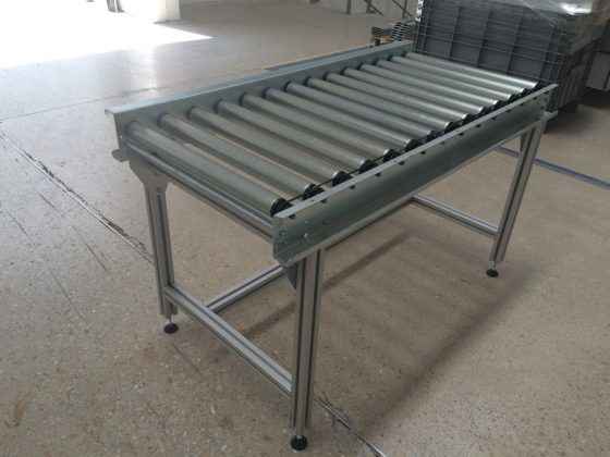 Ready Plug-and-Play Straight Roller Conveyors