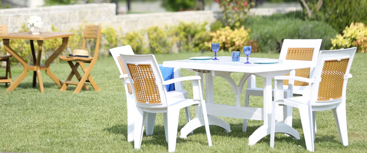 plastic garden furniture