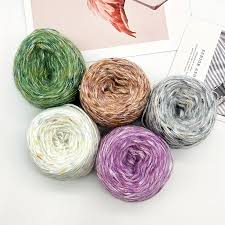 Wool / Acrylic Blended Yarns