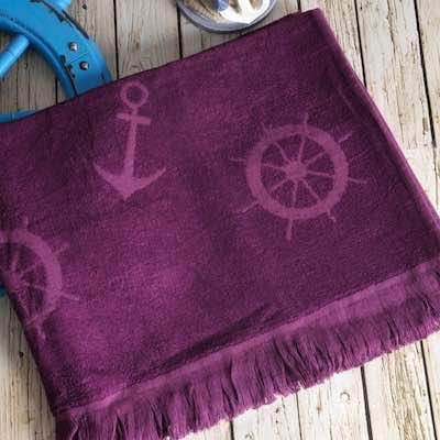 Velvet Jacquard Towel