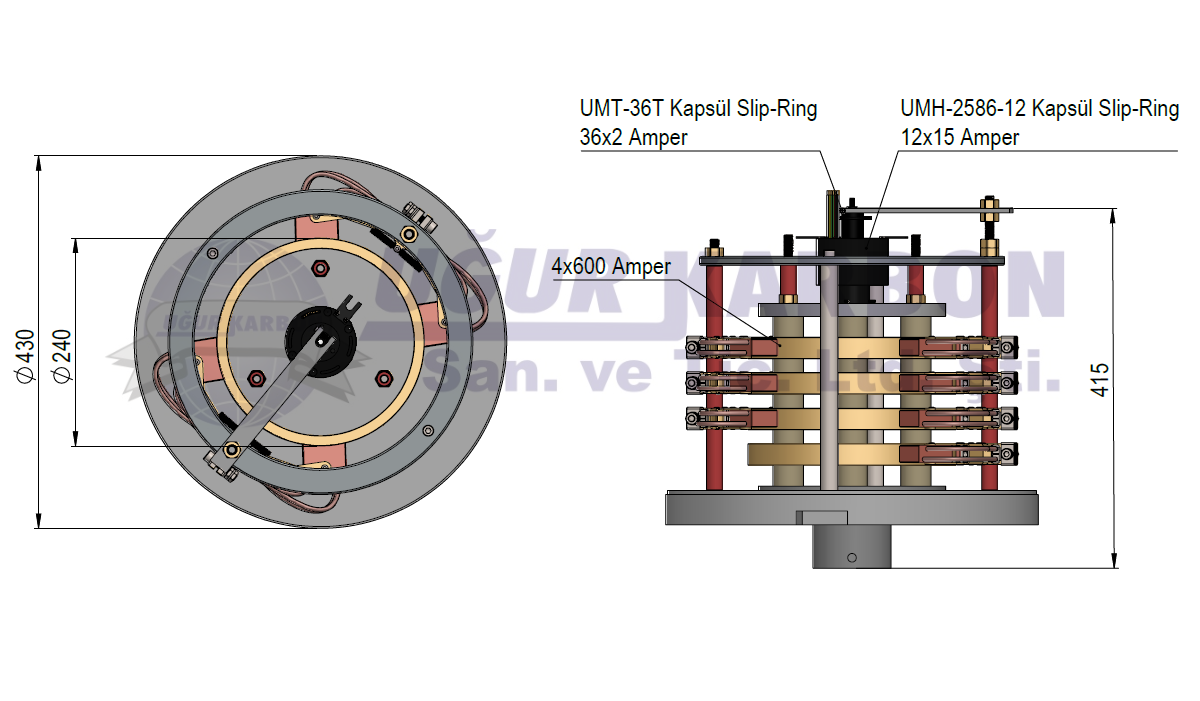 UM-24025-4 Slip-Ring