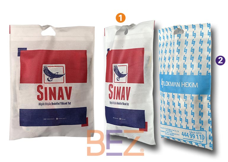 Die-Cut Handle Fabric Bags