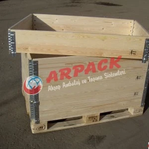 SKF Foldable Wooden Crate