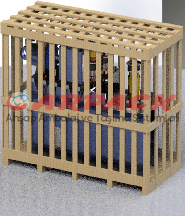 Wooden Cage Crates