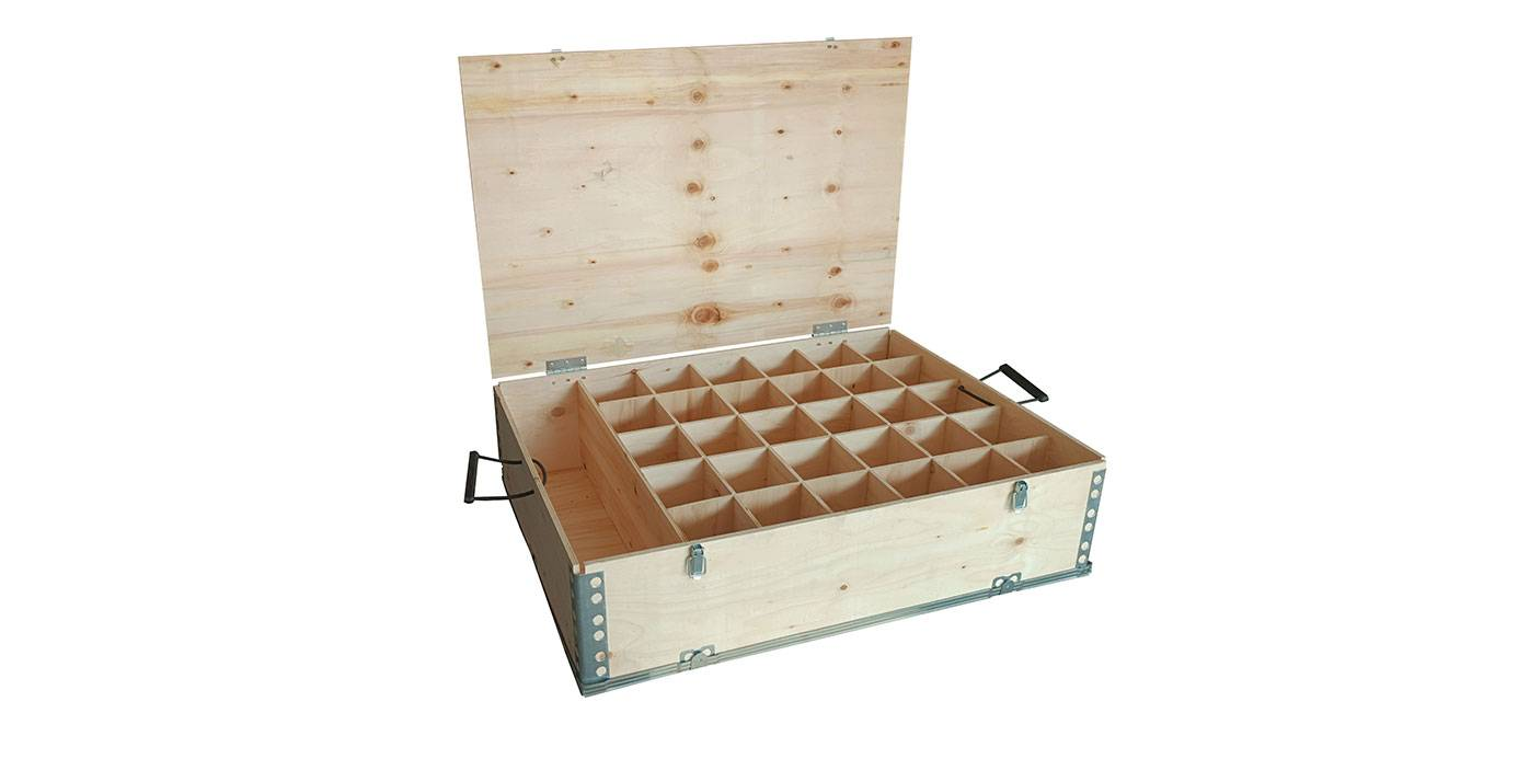 Y-Pack Crates with Separators – Akasya Ahşap