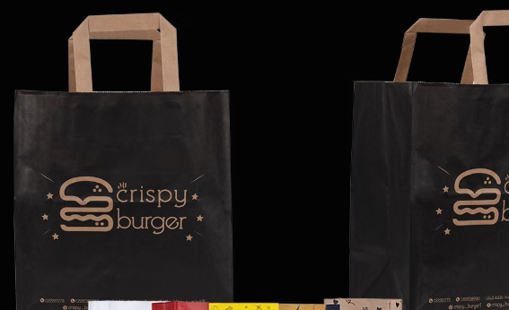 Flat Handle Paper Bag – EkoPack