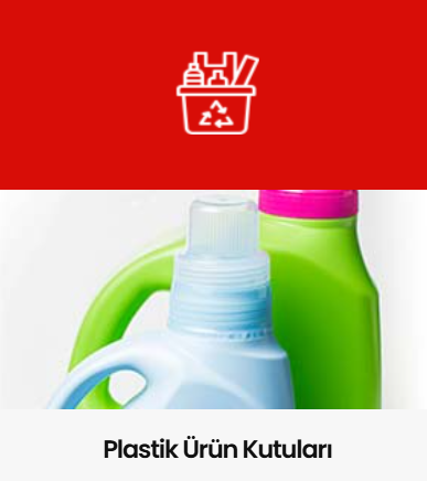 Plastic Product Boxes (Plastik Ürün Kutuları)