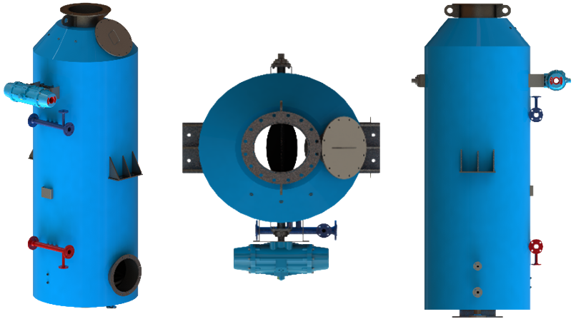 HRTOH /H – Hot Oil Waste Heat Boiler