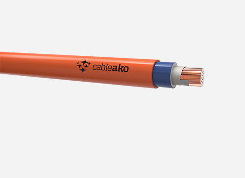Copper Conductor Halogen Free Fire Resistance Cables N2XH FE 180 0.6 /1 kV