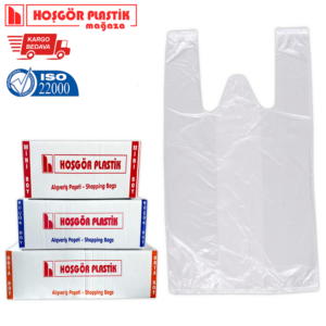 Transparent T-Shirt Plastic Bag