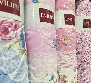 Printed Polycotton Sheet EVILIFE SELVINIA