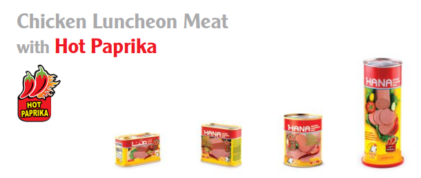 Chicken Luncheon Meat with Hot Paprika