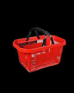 22L Double Handle Shopping Basket
