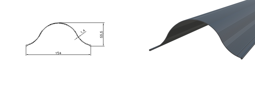 Plastic Cooling Profile SP-03