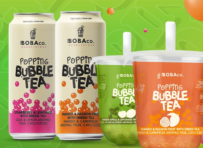 POPPING BUBBLE TEA